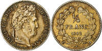 France 1/4 Franc Louis-Philippe I, Paris, Silver, Gadoury:355 -
