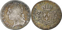 France 1/5 Écu de Béarn à la vieille tête Louis XV, Pau, Silver -