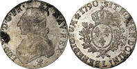 France Ecu aux branches d'olivier Louis XVI, Bayonne, Silver -