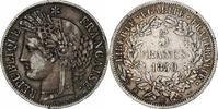 France 5 Francs Cérès, Strasbourg, Silver, Gadoury:719 -