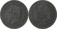 France Centime Napoleon III, Paris, Bronze, Gadoury:86 -
