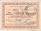 France 2 Francs Etréaupont, 1915-08-13, 2055 -