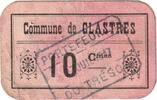 France 10 Centimes Clastres -