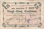 France 25 Centimes Buironfosse,1915-08-25 -