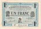 France 1 Franc Granville et Cherbourg, 1921-09-27, 054256 -