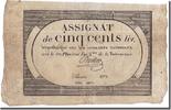 France 500 Livres Banknote, Doivillier, KM:A77, Lafaurie:172 -