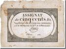 France 500 Livres Banknote, Cinier, KM:A77, Lafaurie:172 -