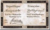 France 125 Livres Banknote, Fontenelle, KM:A74, Lafaurie:169 -