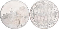 Monaco Medaille Prince Rainier III, Silver -