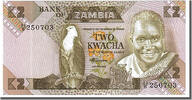 Zambia 2 Kwacha Banknote -