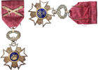Belgium Medaille Ordre de la Couronne, Léopold II, Very Good Quality, Silvered -