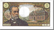 France 5 Francs Banknote, 5 F 1966-1970 ''Pasteur'', 1966-11-04 -
