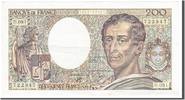 France 200 Francs Banknote, 200 F 1981-1994 ''Montesquieu'' -