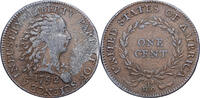 United States Cent Copy, Birch Cent, U.S. Mint, Copper-plated lead -