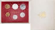 Vatican 10 Lire to 500 Lire 1980 Rome John Paul II, Rome STGL 38.41 &pound;  +  4.23 &pound; shipping