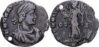  Ae 367-375 Lugdunum Roman Empire, Gratian, Lugdunum, Bronze, RIC:21b S 25.59 &pound;  +  4.23 &pound; shipping
