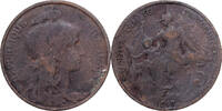 France 5 Centimes 1916 MDP Daniel-Dupuis, MDP, Bronze, Gadoury:165 S 9.36 &pound;  +  4.23 &pound; shipping