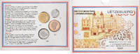 Luxembourg Set 1991 Luxembourg Proof series STGL 25.59 &pound;  +  4.23 &pound; shipping