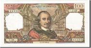 France 100 Francs Banknote, 100 F 1964-1979 ''Corneille'', 1964-10-01 -