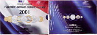 France Coffret 1 c. à 20 frs. Set 1 c. to 20 frs., Les dernières monnaies courantes en Franc, BU -