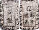 Japan 1 Bu Meiji, Ichibugin, Silver -