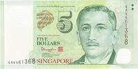 Singapore 5 Dollars Banknote -