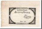 France 5 Livres Banknote, Picot, KM:A76, Lafaurie:171 -