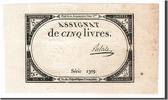 France 5 Livres Banknote, Palale, KM:A76, Lafaurie:171 -