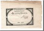 France 5 Livres Banknote, Brouz, KM:A76, Lafaurie:171 -