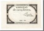 France 5 Livres Banknote, Barba, KM:A76, Lafaurie:171 -
