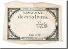 France 5 Livres Banknote, Laegel, KM:A76, Lafaurie:171 -