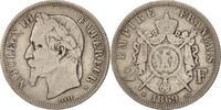 France 2 Francs Coin, Napoleon III, Napoléon III, Strasbourg -