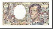 France 200 Francs Banknote, 200 F 1981-1994 ''Montesquieu'' -