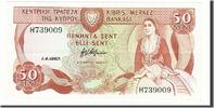 Cyprus 50 Cents Banknote, 1987-04-01 -