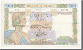 France 5 Francs Banknote, 500 F 1940-1944 ''La Paix'', 1940-10-17 -