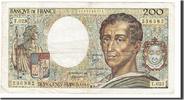 France 200 Francs Banknote, 200 F 1981-1994 ''Montesquieu'' -
