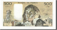 France 500 Francs Banknote, 500 F 1968-1993 ''Pascal'', 1990-09-06 -
