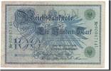 Germany 100 Mark Banknote, 1908-02-07, KM:34 -