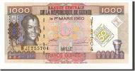 Guinea 1000 Francs Banknote, 2010-03-01, KM:43 -