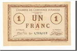 France 1 Franc Banknote, Pirot:7-43, Amiens -