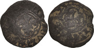 France Denier Coin, Undated, Marseille, Copper, Duplessy:615 -