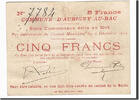 France 5 Francs Banknote, Pirot:59-148, Aubigny-au-Bac -