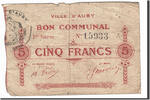 France 5 Francs Banknote, Pirot:59-157, Auby -