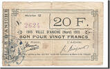 France 20 Francs Banknote, Pirot:59-56, Aniche -