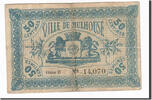 France 50 Centimes Banknote, Pirot:132-1, Mulhouse -