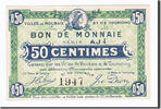 France 50 Centimes Banknote, Pirot:59-2050, Roubaix et Tourcoing -