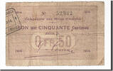 France 50 Centimes Banknote, Pirot:59-65, Aniche -