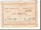 France 1 Franc Banknote, Pirot:59-1892, Orchies -