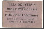 France 50 Centimes Banknote, Pirot:59-3171, Roubaix -