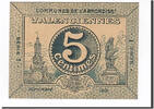 France 5 Centimes Banknote, Pirot:59-3242, Valenciennes -